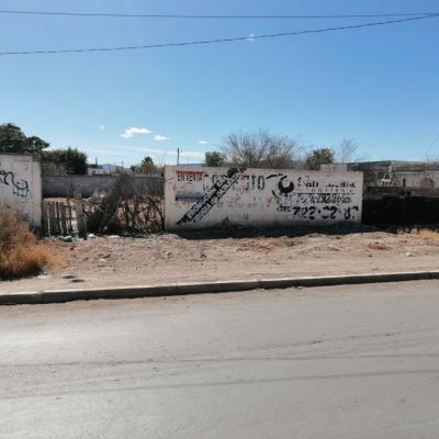 Terreno en venta, Blvd. Mexico, Col. Valle Ote., entre C. Granado y C. Fresno, Frente a barda de Fit Apparel.