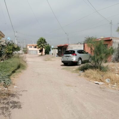 Terreno Fracc. Fco. Javier Mina, Lerdo Dgo., adelante de la unidad deportiva.