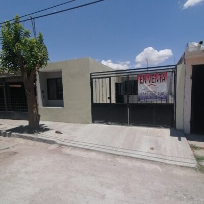 Casa Remodelada 3 Recamaras, Nueva California, a 50 mts. de la Av. Allende y Blvd. Fco. Sarabia.