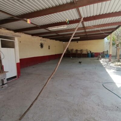 Terrenos Bardados y con techumbre, 3 lotes juntos, Col. Nueva Laguna Norte