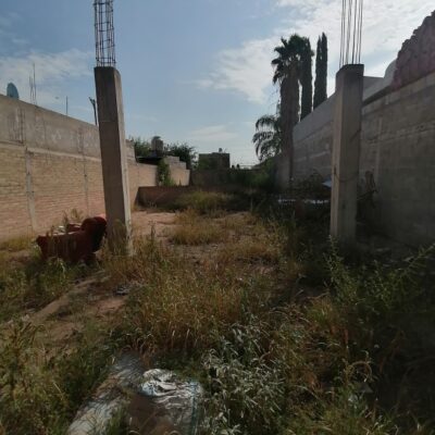 Terrenos Col. Francisco Javier Mina, lerdo dgo., a 200 Mts. de Av, tecnologico y Castilagua.