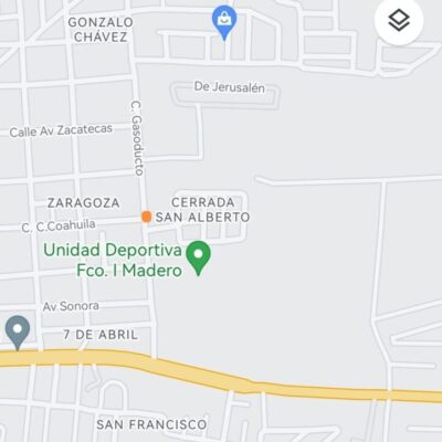 Terreno en Esquina Nuevo Linares del Sur, a un lado de Unidad Deportiva de Francisco I. Madero, Coah.,