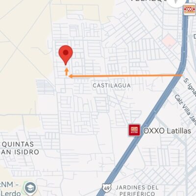 Terrenos Col. Francisco Javier Mina, lerdo dgo., a 200 Mts. de Av, tecnologico y Castilagua.
